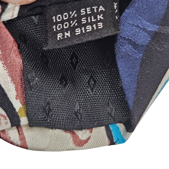 Picasso Collection Mens Necktie Silk Homme Assis 1995 Faces Italy Art Fashion - Picture 4 of 10